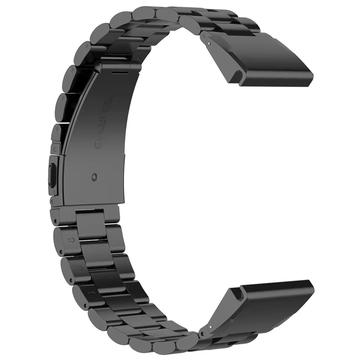 Pasek ze stali nierdzewnej do zegarków Garmin QuickFit 22mm / Garmin Fenix 7 / 7 Pro / 6 z trzema koralikami