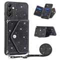 Etui Stardust Samsung Galaxy A14/A14 5G z Miejscem na Kartę - Czarne