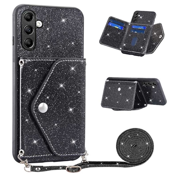 Etui Stardust Samsung Galaxy A14/A14 5G z Miejscem na Kartę - Czarne