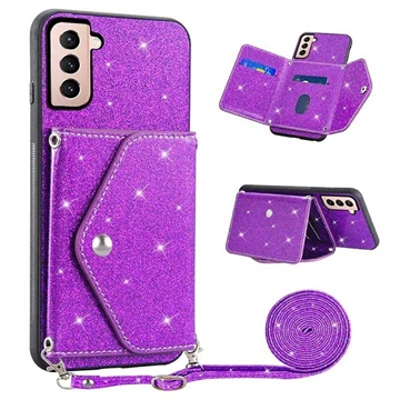 Etui Stardust Samsung Galaxy S23 5G z Miejscem na Kartę - Fiolet