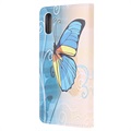 Samsung Galaxy Xcover 5 Pokrowiec-Portfel Style Series - Niebieski Motyl