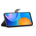 Etui z Portfelem z Serii Style do Samsung Galaxy S21 5G - Kwiat Lotosu