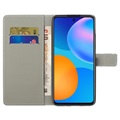 Etui z Portfelem z Serii Style do Samsung Galaxy S21 5G - Kwiat Lotosu