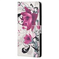OnePlus Nord CE 2 5G Pokrowiec-Portfel Style Series - Kwiat Lotosu