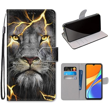 Xiaomi Redmi 9C, Redmi 9C NFC Etui Portfel Style Series - Lew