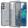 Hybrydowe Etui Stylish Glitter Series - Samsung Galaxy S21 5G