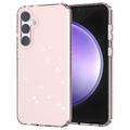 Samsung Galaxy S23 FE Etui z TPU z Serii Stylish Glitter - Różowy