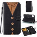 iPhone XR Etui-Portfel Suit Up - Man Tie - Czarne
