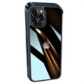 Hybrydowe Etui Sulada Minrui do iPhone 13 Pro - Błękit