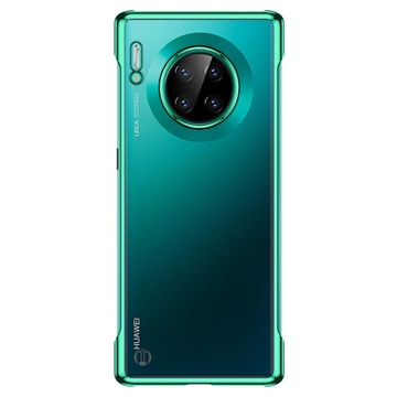 Huawei Mate 30 Etui Sulada Plating Frameless - Zieleń / Transparentny