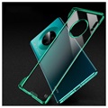 Huawei Mate 30 Etui Sulada Plating Frameless - Zieleń / Transparentny