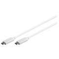 Kabel USB-C SuperSpeed do Synchronizacji & Ładowania - 1m - Biały