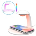 Swan Shape Szybka Bezprzewodowa Ładowarka i Dotykowa Lampka LED - 10W