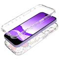 Hybrydowe Etui z Serii Sweet Armor do iPhone 14 Pro - Kolorowe Kwiaty