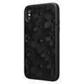 iPhone X / iPhone XS Etui z TPU SwitchEasy Fleur - Czarn