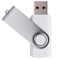Obrotowy Pendrive Flash USB 2.0 Type-A 480Mbps - 32GB - Biały