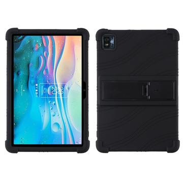 TCL Tab 10s silikonowe etui z podpórką - czarne