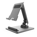 TM12 Obrotowy aluminiowy stojak na telefon / tablet - Space Grey