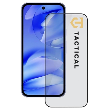 Google Pixel 9a Tactical Glass Shield 5D Ochraniacz ekranu ze szkła hartowanego - czarna krawędź