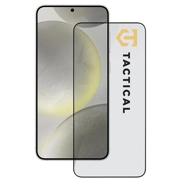 Samsung Galaxy S25+/S24+ Tactical Glass Shield 5D Ochraniacz ekranu ze szkła hartowanego - czarna krawędź