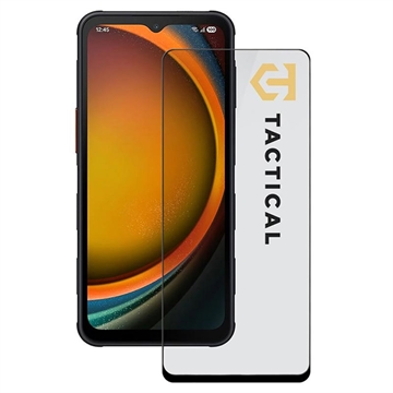 Samsung Galaxy Xcover7 Pro Tactical Glass Shield 5D Ochraniacz ekranu ze szkła hartowanego - czarna krawędź