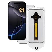 Szkło hartowane chroniące ekran iPhone 16 Pro/17 Tactical Impact Barrier for Rookies - Czarna Krawędź