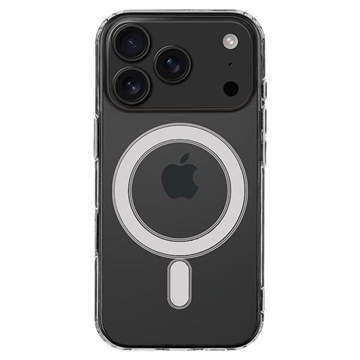 iPhone 17 Pro Hybrydowe Etui Tactical MagForce - Przezroczyste