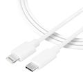 Kabel Tactical Smooth Thread USB-C / Lightning - 2 m - biały
