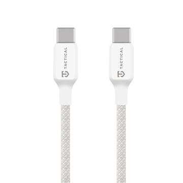 Kabel USB-C Tactical Stitch Thread - 0.3m, 60W - biały