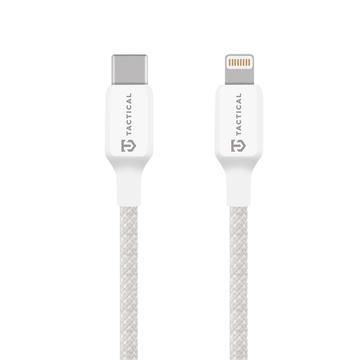 Kabel USB-C / Lightning Tactical Stitch Thread - 2m, 27W - biały