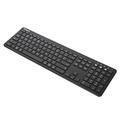 Pełnowymiarowa klawiatura bezprzewodowa Targus - układ nordycki, QWERTY - czarna