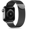 Apple Watch Series 9/8/SE (2022)/7/SE/6/5/4/3/2/1 Milanese Pasek Tech-Protect - Czerń