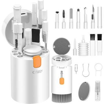 Zestaw czyszczący Tech-Protect CS01 20 w 1 - biały