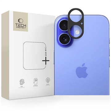 Aluminiowa osłona aparatu iPhone 17 Tech-Protect Camalloy Fit+ - czarna