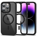 iPhone 15 Pro Max Etui Tech-Protect Magmat - Kompatybilne z MagSafe - Czerń / Przezroczysty