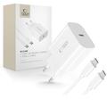 Ładowarka Tech-Protect NC20W USB-C z kablem Type-C - biała