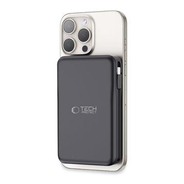 Magnetyczny bezprzewodowy power bank Tech-Protect PB31 LifeMag - 15W - Czarny