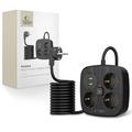 Listwa zasilająca Tech-Protect PCS3X4 - 3 gniazda AC, 2 porty USB-A i 2 porty USB-C, kabel 2m