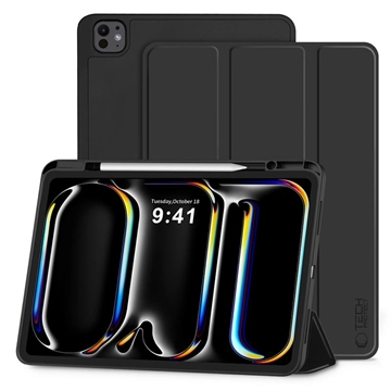 iPad Pro 11 2024/2025 Etui Tech-Protect SmartCase Pen Tri-Fold Folio - czarne