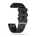 Pasek silikonowy Tech-Protect Smooth Universal Garmin - 26 mm - czarny