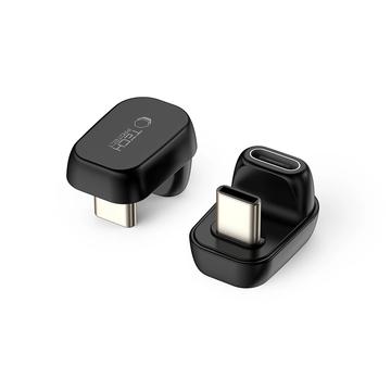 Adapter kątowy USB-C Tech-Protect UltraBoost AA04 40 Gb/s - czarny