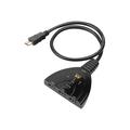 Techly HDMI Pigtail Switch 3x1 - 4K