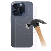 iPhone 15 Pro Max Osłona na Tył z Hartowanego Szkła - 9H - Przezroczysta