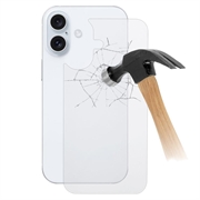 iPhone 16 Osłona na Tył z Hartowanego Szkła - 9H - Przezroczysta