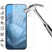 Google Pixel 9/9 Pro Szkło Hartowane Ochronne na Ekran - Case Friendly - Przezroczyste