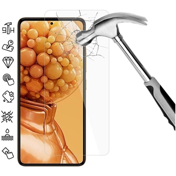 HMD Pulse+ Szkło Hartowane - 9H, 0.3mm - Case Friendly  - Przezroczyste