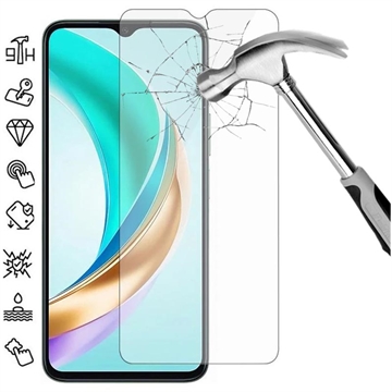 Honor X5b Plus Szkło Hartowane Ochronne na Ekran - Case Friendly - Przezroczyste