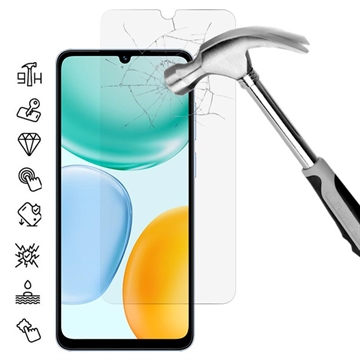 Honor X5c szkło hartowane - 9H - Case Friendly - przezroczyste