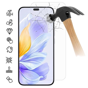 Honor X60i Szkło Hartowane Ochronne na Ekran - Case Friendly - Przezroczyste