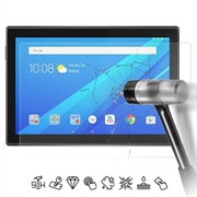 Lenovo Tab P10 Szkło Hartowane - 9H, 0.3mm - Case Friendly  - Przezroczyste